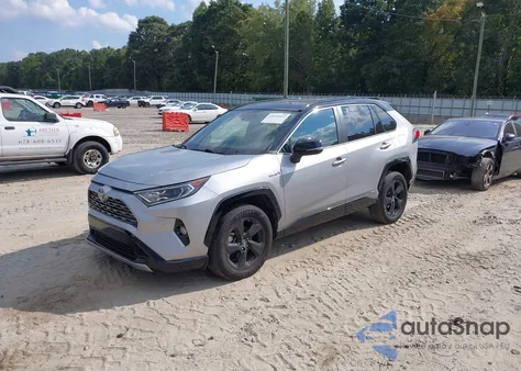 2019 Toyota Rav4 Hybrid Xse from USA, damaged, VIN 2T3EWRFV5KW042982